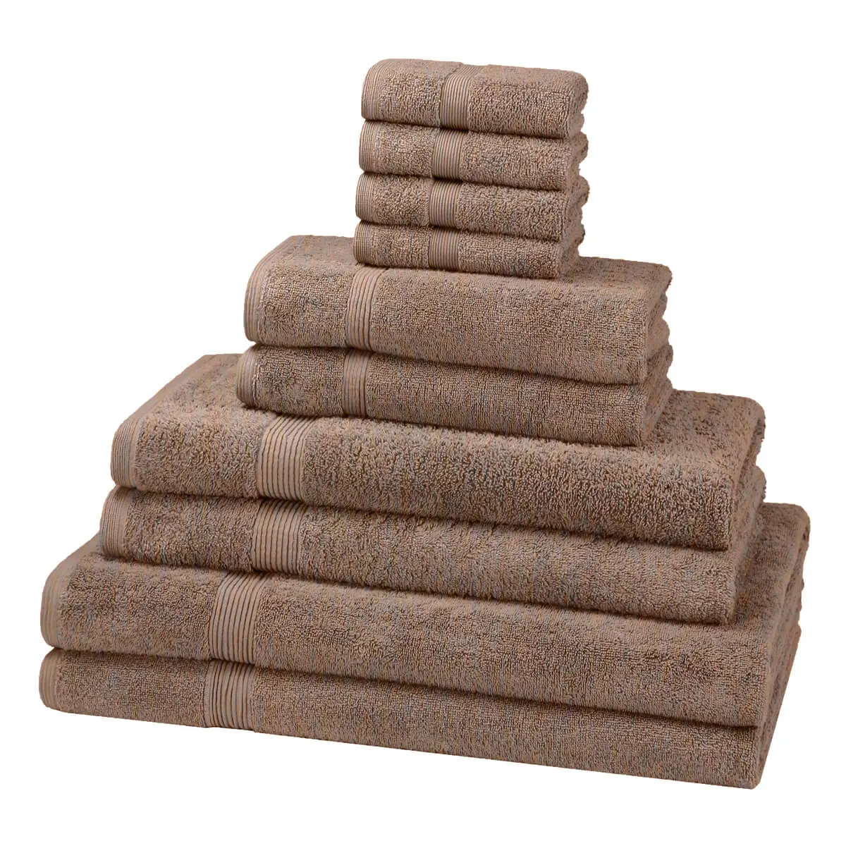Latte 10-piece towel bale