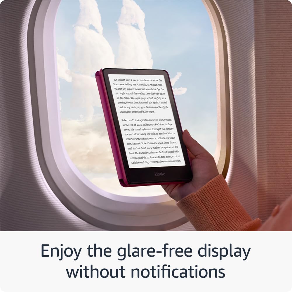 Amazon Kindle Paperwhite — lifestyle reading